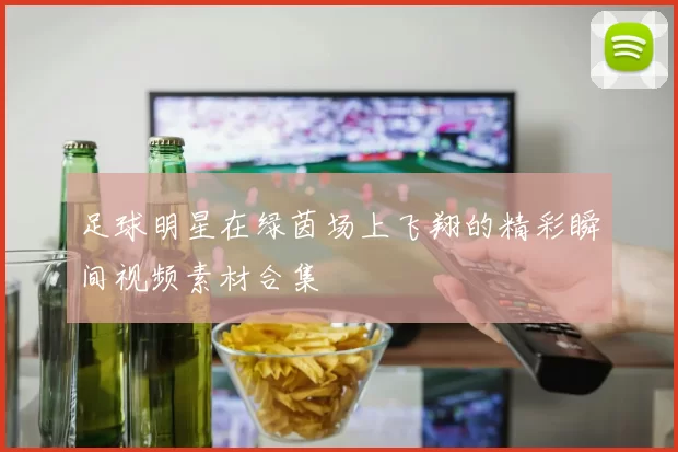 足球明星在绿茵场上飞翔的精彩瞬间视频素材合集